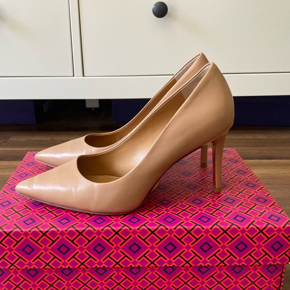 Tory Burch Elana 85mm heels, size 6